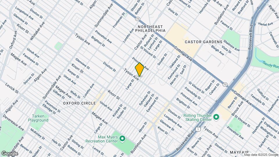 7000 Kindred St Map and Location Details