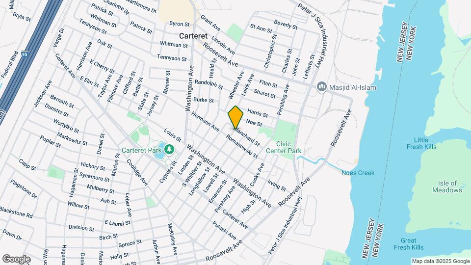 142 Longfellow St Map and Location Details