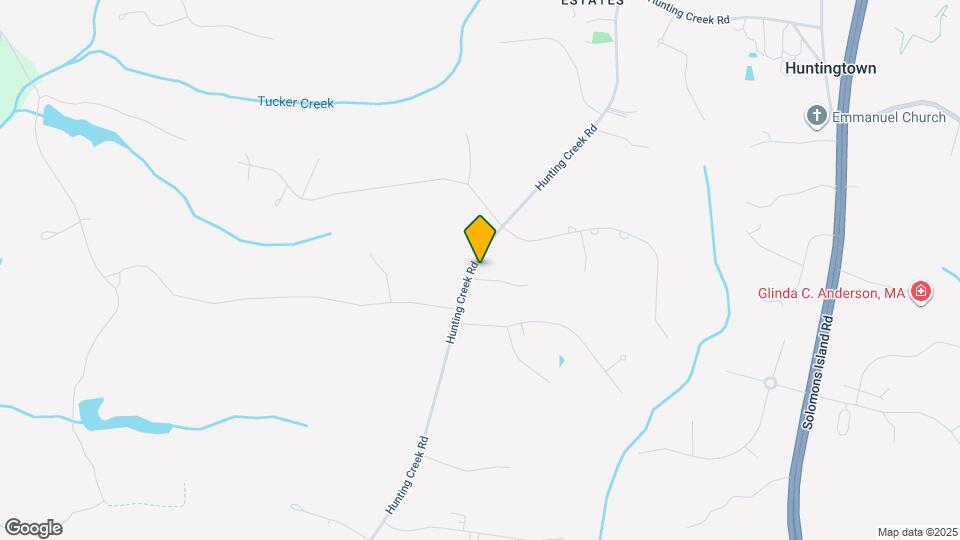 3757 Hunting Creek Rd Map and Location Details