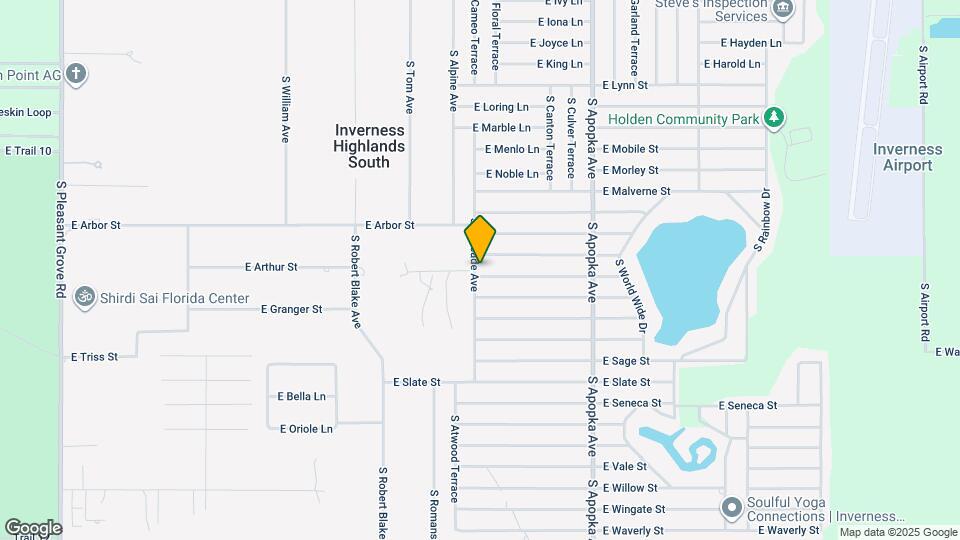 6001 E Penrose St Map and Location Details