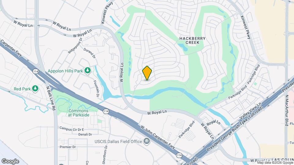 2417 Creekside Cir S Map and Location Details