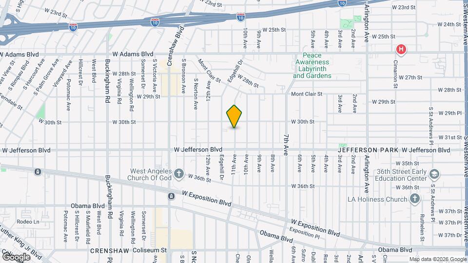 3023 11th Ave, Unit 3023 11th Ave Map and Location Details
