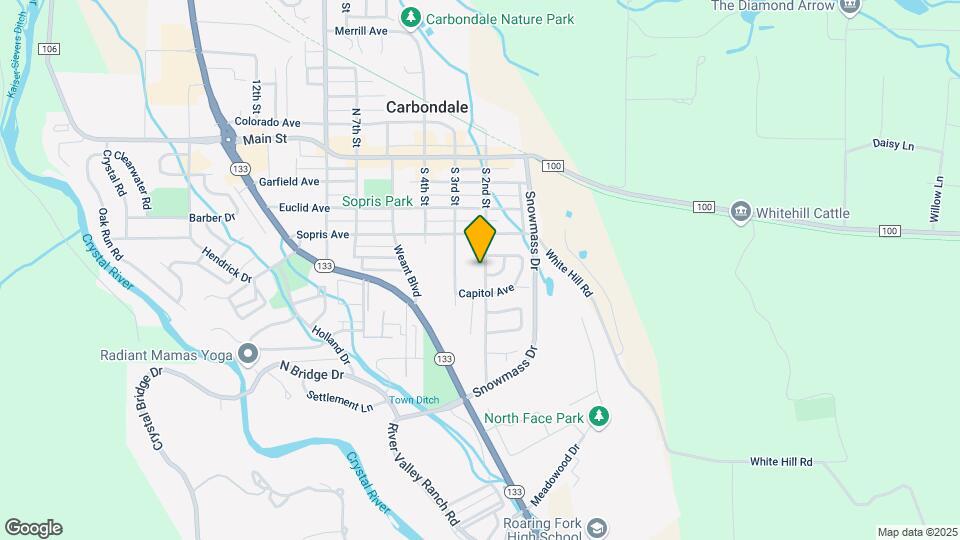 Carbondale Multi-Family Offering Map and Location Details