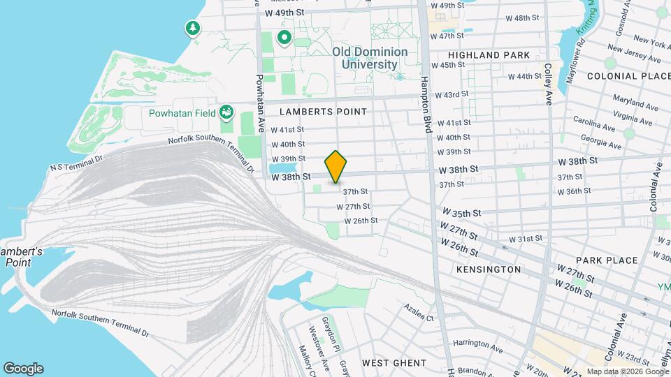 1404 37th St Map and Location Details