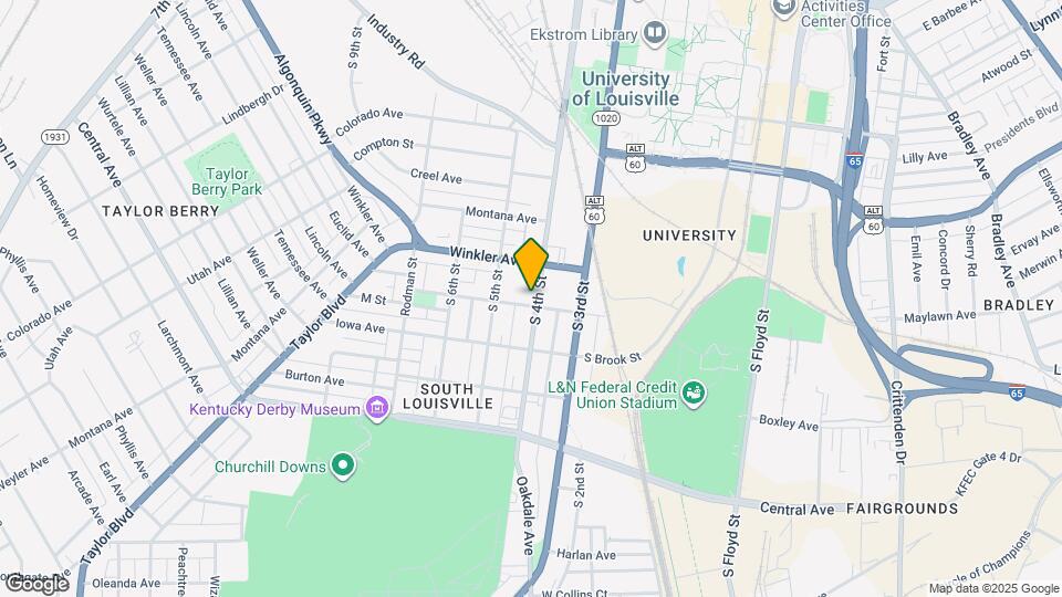 2728 S 4th St Map and Location Details