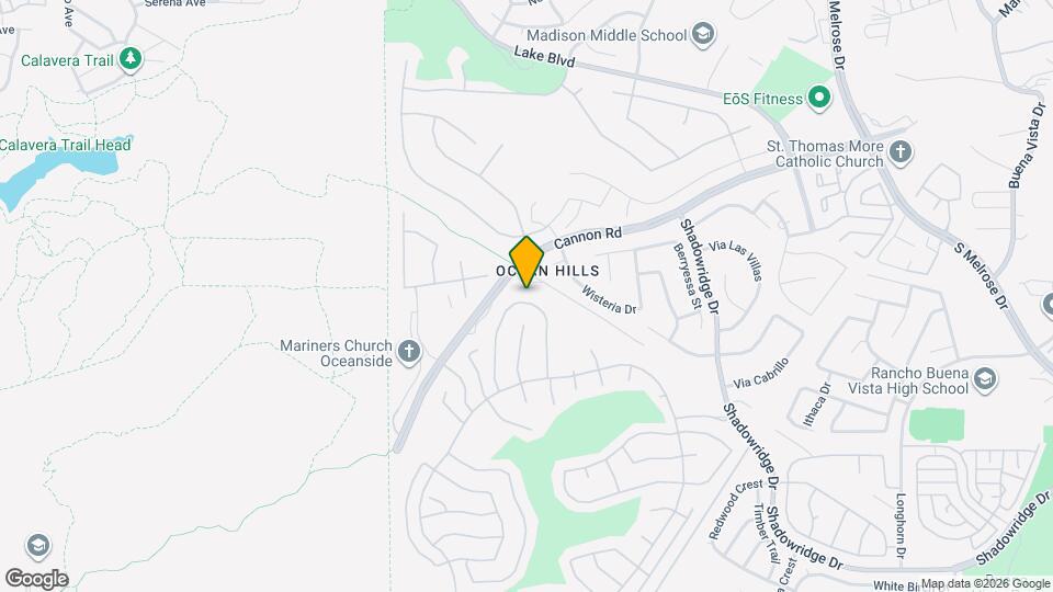 4627 Cordoba Way Mapa y Detalles de la Ubicación