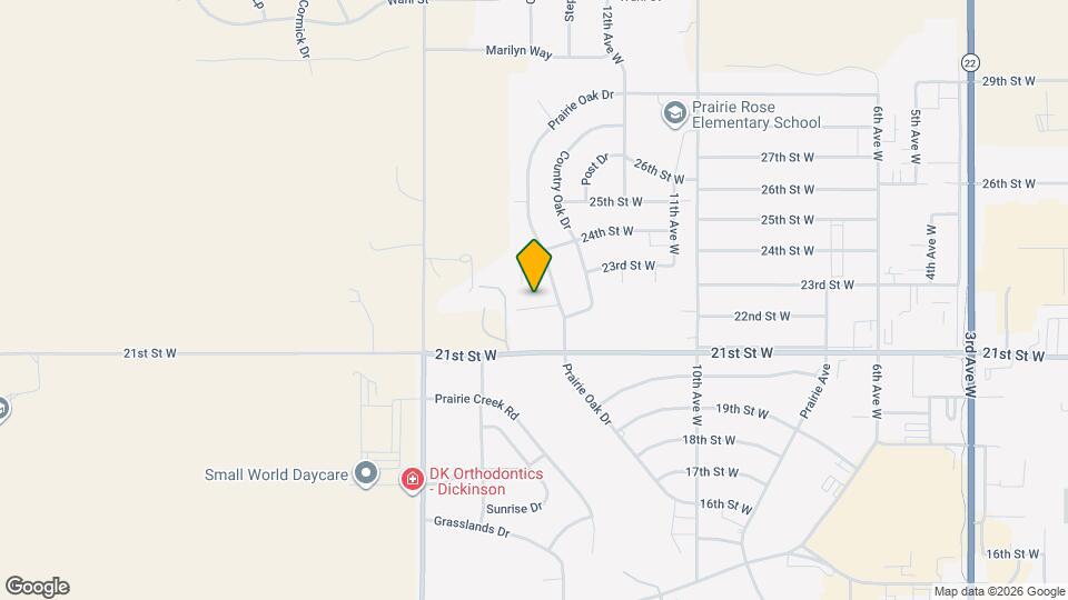 1630 Dickinson Pl Dr Map and Location Details