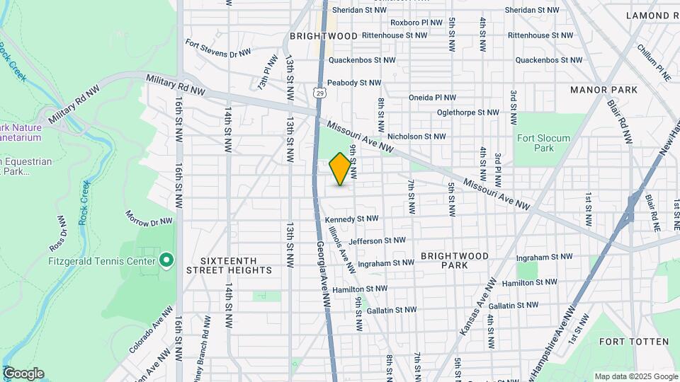 Brightwood Gardens Cooperative Map and Location Details