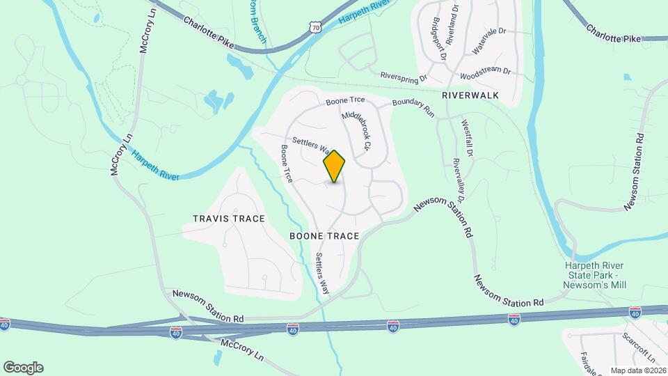 605 Daniel Ct Mapa y Detalles de la Ubicación