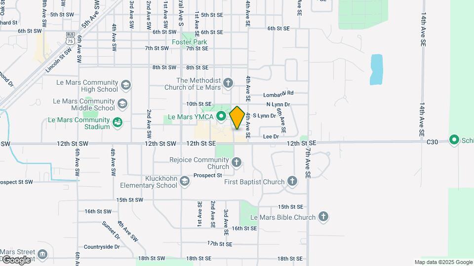 1140 3rd Ave SE Map and Location Details