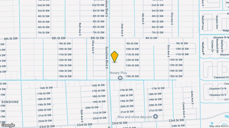 3014 13th St SW Mapa y Detalles de la Ubicación