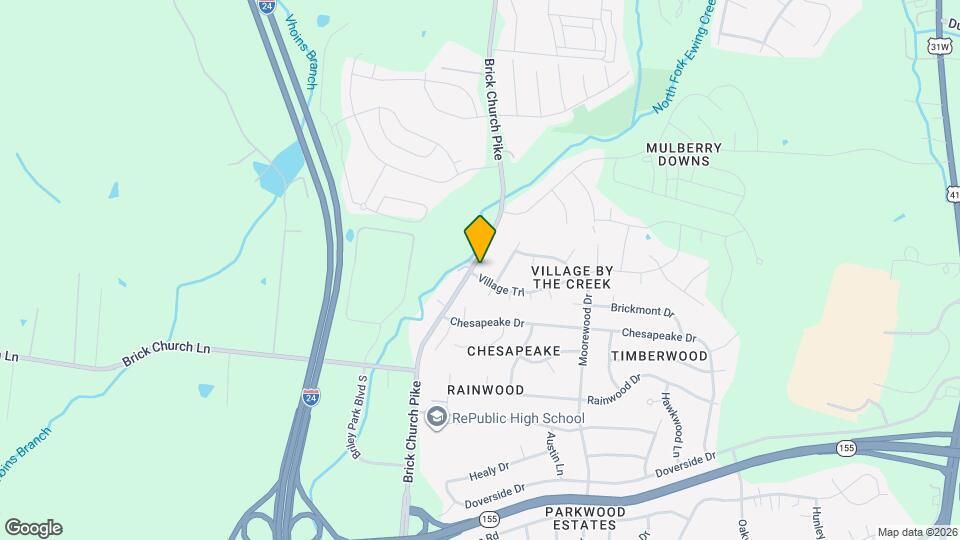 3453 Brick Church Pike Map and Location Details