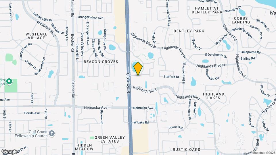 2568 Pine Ridge Way S Map and Location Details
