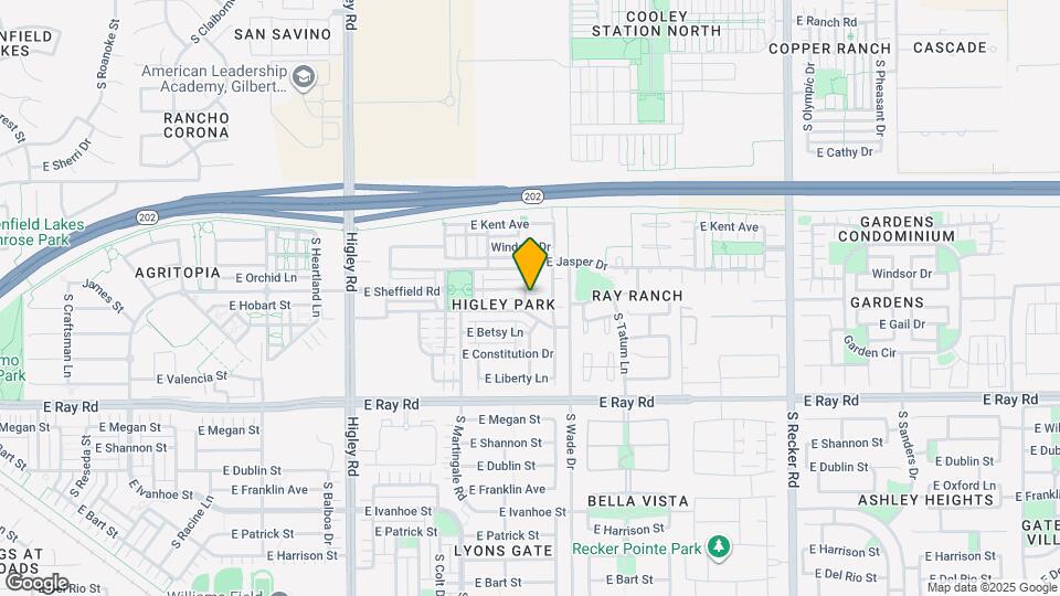 1413 S Moccasin Trail Map and Location Details