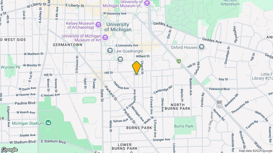 819 E University Ave Mapa y Detalles de la Ubicación