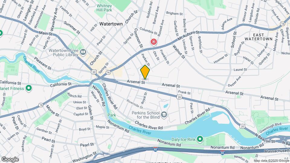 131 Arsenal St Map and Location Details