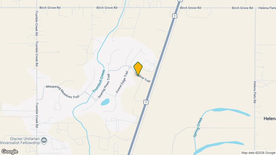 68 Legend Trail Map and Location Details