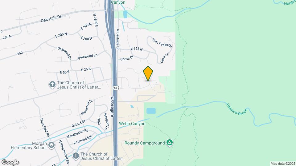 1467 N Orchard Ridge Ln Map and Location Details