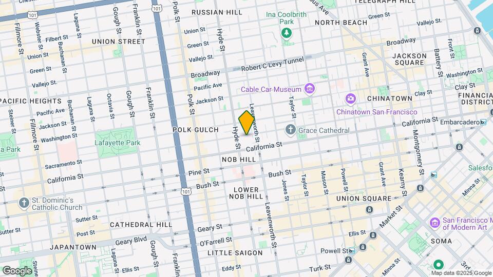 1447 Sacramento St Mapa y Detalles de la Ubicación