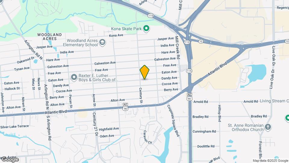 8726 Dandy Ave Map and Location Details