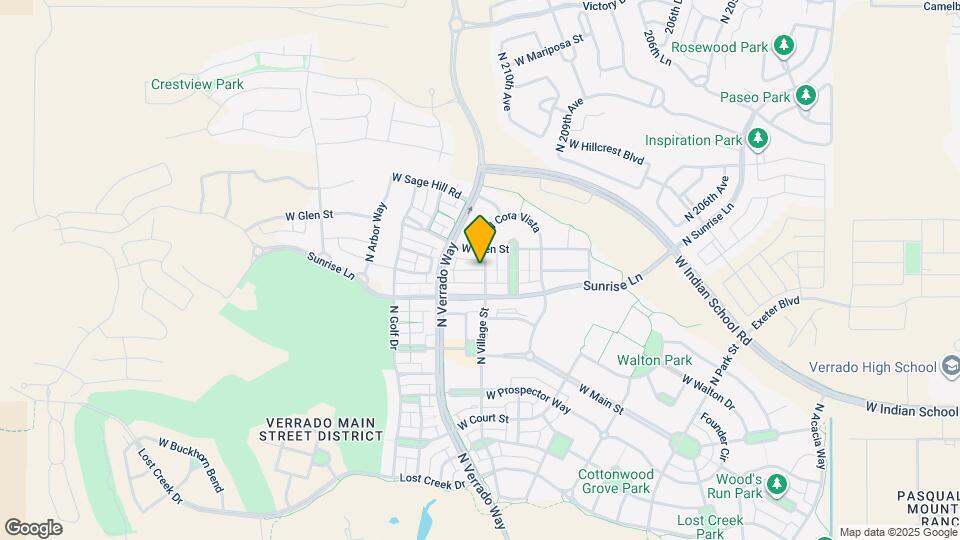 21035 W Elm Way Ct Map and Location Details