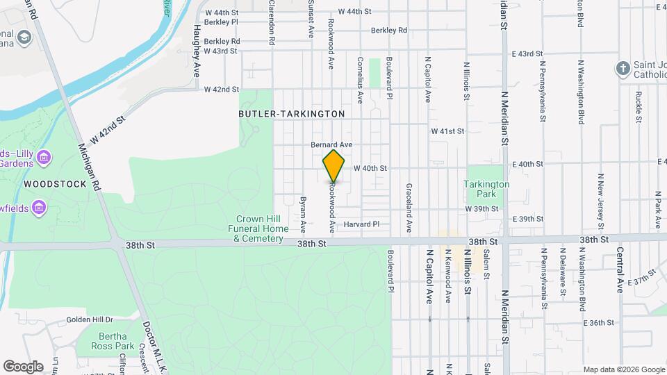 3955 Rookwood Ave Mapa y Detalles de la Ubicación