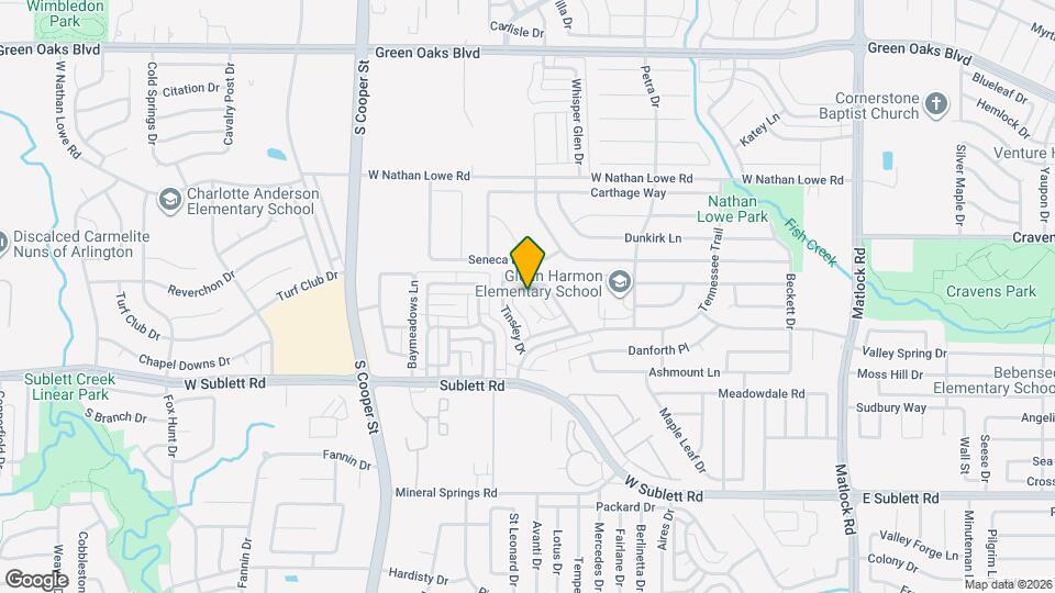 1043 Cheddar Ct Mapa y Detalles de la Ubicación