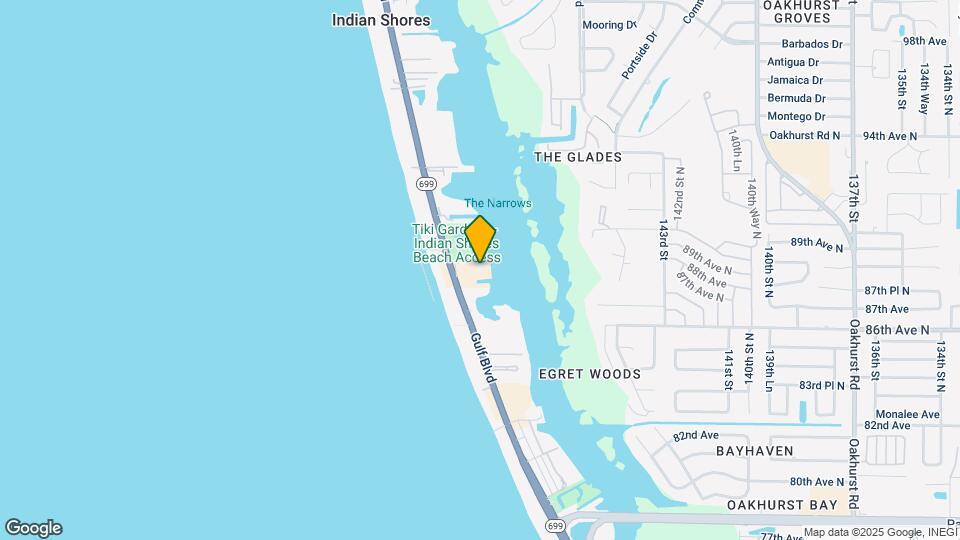 19531 Gulf Blvd Map and Location Details