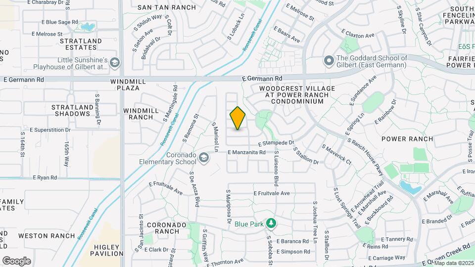 3672 E Sundance Ave Map and Location Details