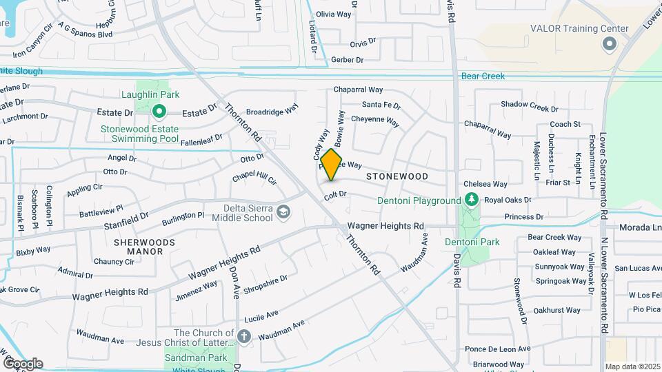 2044 Comstock Dr Stockton Ca 95209 Map and Location Details