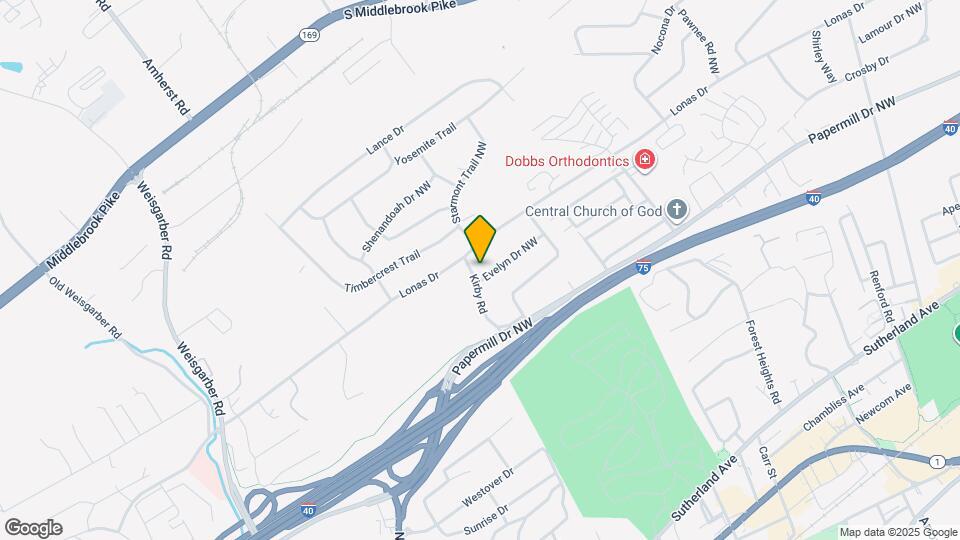 5213 Evelyn Dr NW Map and Location Details