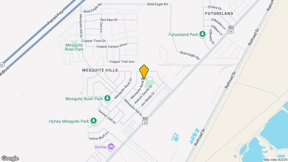 11944 Mesquite Rock Dr Map and Location Details