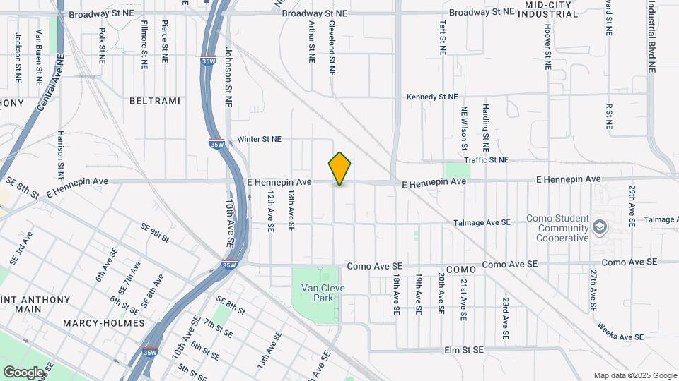 1108 15th Ave SE Map and Location Details