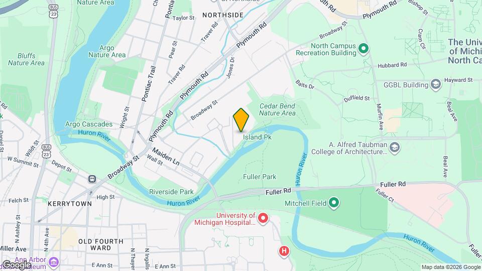 1213 Island Dr Map and Location Details