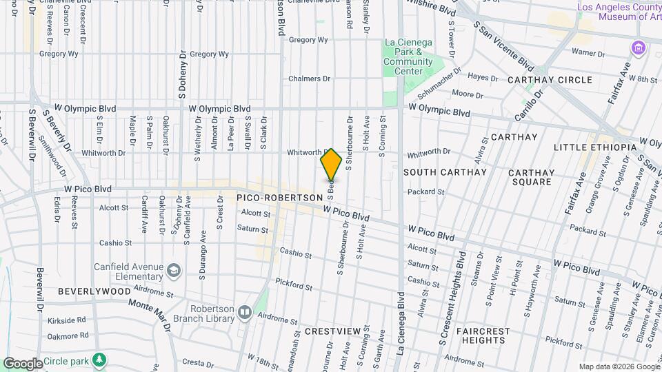 1202 S Bedford St Mapa y Detalles de la Ubicación