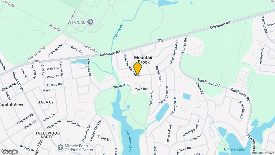 7201 Mountainbrook Dr Map and Location Details