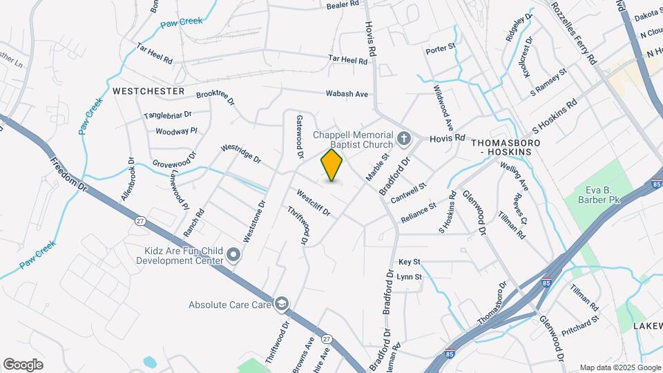 1112 Marble St Map and Location Details