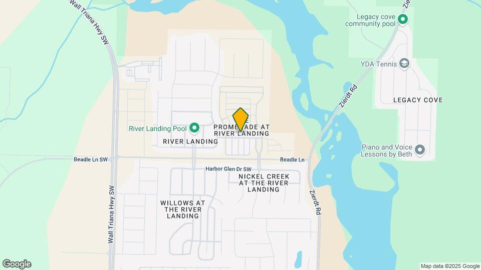 346 Falling Water Ln SW Map and Location Details