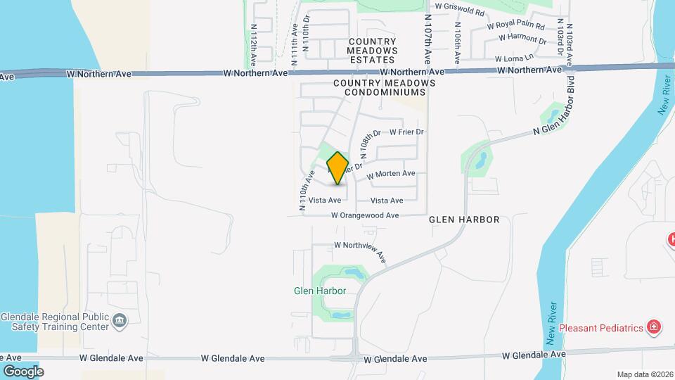 10917 W Morten Ave Map and Location Details