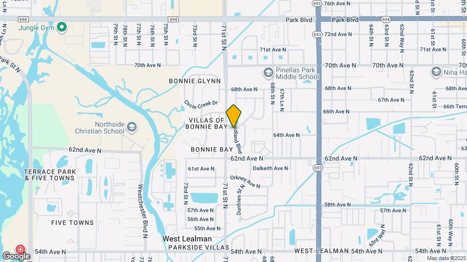 6450 Woodland Blvd Map and Location Details