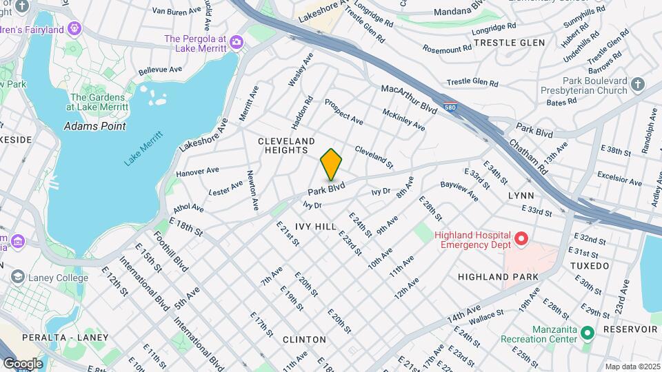 400 Montclair Ave Mapa y Detalles de la Ubicación