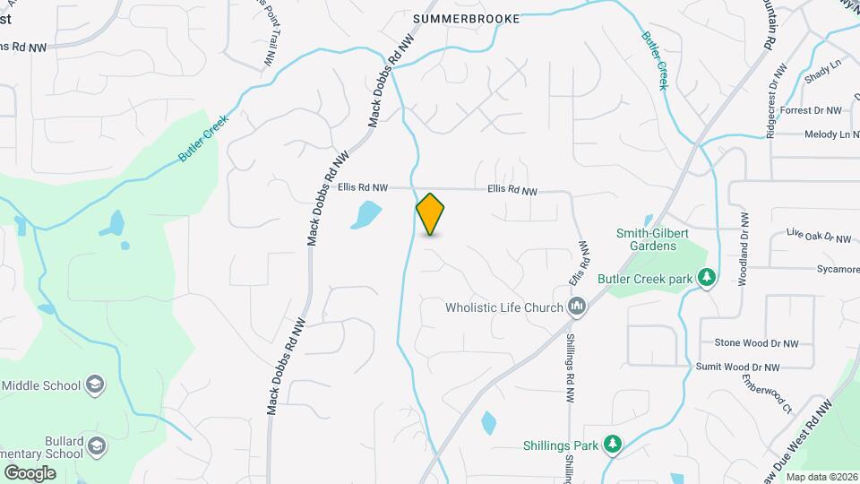 2990 Edenberry Ln NW Mapa y Detalles de la Ubicación