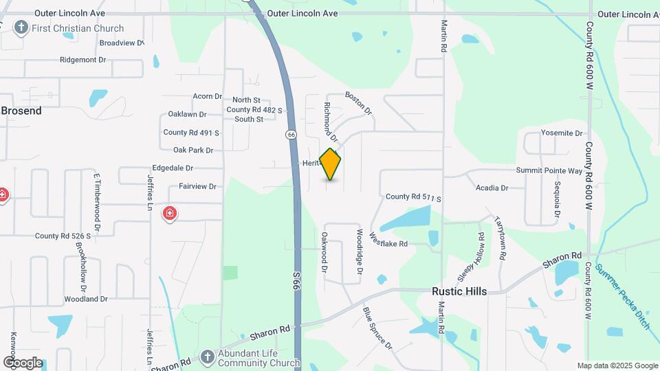 5122 Virginia Dr Mapa y Detalles de la Ubicación