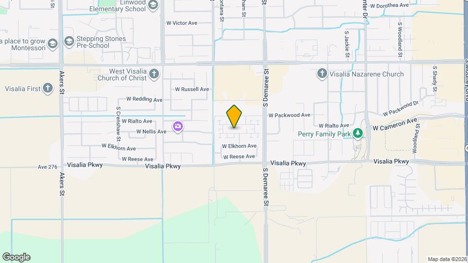 3922 W Nellis Ave Map and Location Details