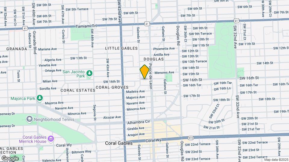 224 Mendoza Ave Mapa y Detalles de la Ubicación