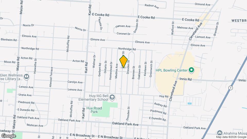 3510 Norwood St Mapa y Detalles de la Ubicación