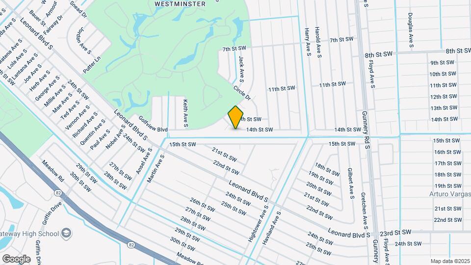 4737 14th St SW Map and Location Details