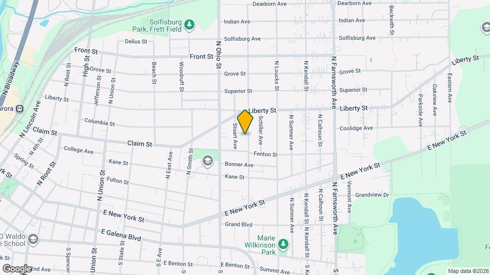 228 Trask St, Unit 1 Map and Location Details