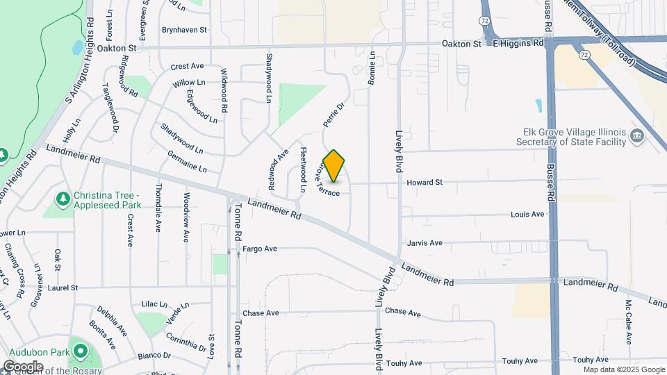 650 Perrie Dr, Unit 3rd floor Map and Location Details