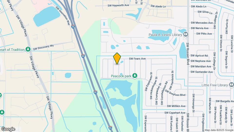 3134 SW Curcuma St Map and Location Details